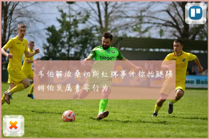 韦伯解读桑切斯红牌事件称抬腿踢姆伯莫属鲁莽行为